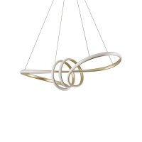 Lustre Pendente Nordecor Bie 2175 Bronze Led Bivolt