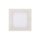 Painel de Led Blumenau Quadrado de Embutir 12W Bivolt 3000K Luz Amarela