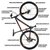 Bicicleta Colli MTB Aro 29 Freio a Disco Hidráulicos 12 Velocidades Colli Bike - Preto/Laranja