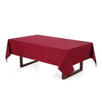 Toalha de mesa de Natal Retangular Karsten 10 lugares Veríssimo Vermelho