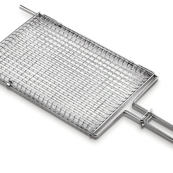 Grelha Tramontina Churrasco Pampa Inox 75,5 x 27 cm
