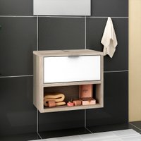 Gabinete para Banheiro Malta 60cm sem Cuba Móveis Bosi