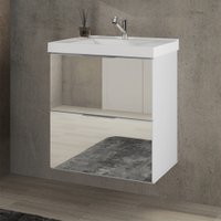 Gabinete para Banheiro Blanc 60cm sem Cuba Móveis Bosi
