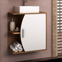 Gabinete para Banheiro Duna 60cm sem Cuba Móveis Bosi