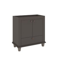 Gabinete para Banheiro Valencia 80cm sem Cuba Móveis Bosi