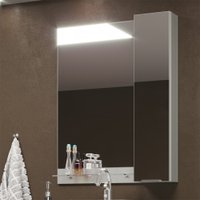 Armário para Banheiro com Espelho Lisse 71,5x82,6cm Móveis Bosi