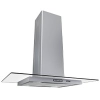 Coifa Ilha 90cm Vidro Reto Fogatti - 220V