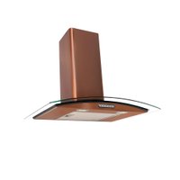 Coifa Fogatti Parede Vidro Curvo Duto Slim 60 Cm - 220V