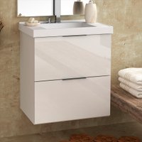 Gabinete para Banheiro Pietra 60cm sem Tampo Móveis Bosi - Branco
