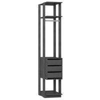 Guarda Roupa Closet 3 Gavetas e Cabideiro 41cm Be Mobiliario - Expresso