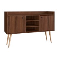 Aparador para Sala de Estar Chang 2 Portas Estilare Móveis - Madeirado