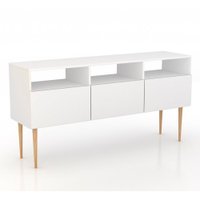 Aparador para Sala de Estar 3 Portas Estilare Móveis -