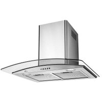 Coifa de Parede Talent Inox 60cm Com Vidro Fischer