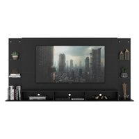 Painel para TV até 65" Multimóveis Nairóbi Plus FG3113 Preto