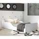 Cama Infantil Montessoriana p/ colchão 70 x 150 cm 100% MDF Multimóveis FG2379 Branca