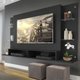 Painel com Suporte para TV até 60" Multimóveis Nairóbi FG3071 Preto