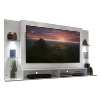 Painel com 2 Leds para TV até 60" Multimóveis Vegas FG3394 Branco