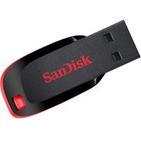 Pen Drive SanDisk Cruzer Blade 64GB USB 2.0, SDCZ50-064G-B35