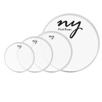 Kit de Peles para Bateria 10, 12, 14, 20 Clear Transparente New York