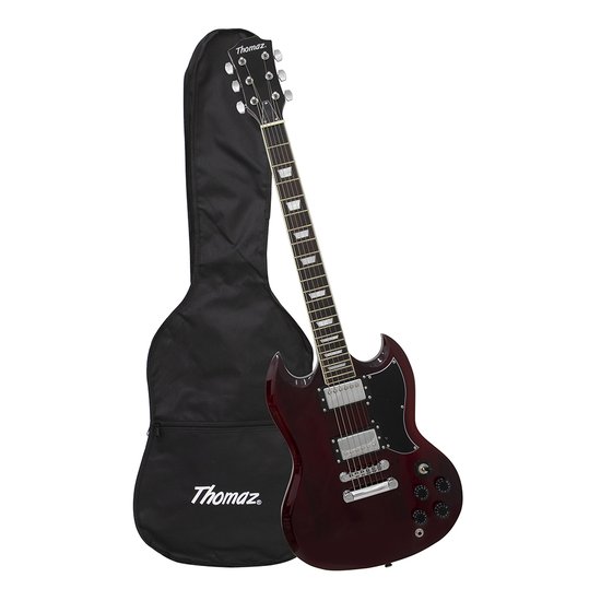 Kit Guitarra Elétrica TEG 340 RW com Capa Thomaz