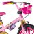 Bicicleta Infantil Aro 16 Com Rodinhas Menina Princesas - Nathor