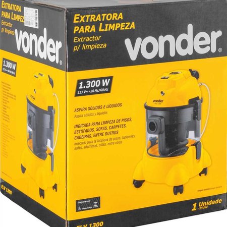 Extratora de Limpeza Elétrica - ELV 1300 - Vonder
