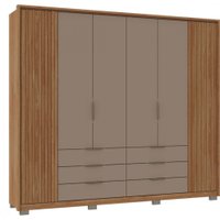 Guarda Roupa Caemmun Maximus Com 6 Portas E 6 Gavetas