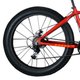 Bicicleta Fat Bike Pneu Largo Aro 26 21V Shimano Laranja com Capacete e Bolsa