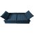 Sofá Sem Caixa Retrátil Reclinável 2,50m Cama inBox Versátil com Pillow Top e Molas Velusoft Azul