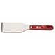 Espátula raspador 5" Tramontina em Aço Inox e Cabo Madeira Polywood Vermelho