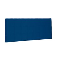 Cabeceira Painel Verona Para Cama Box Solteiro 90 cm Suede - D'Rossi Azul Marinho