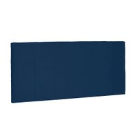 Cabeceira Painel Arizona Para Cama Box Solteiro 90 cm Suede - D'Rossi Azul Marinho