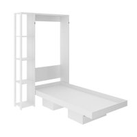 Cama Articulada Tecnomobili Solteiro com Prateleiras Branca CM8013.0001