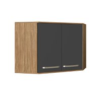 Armário Aéreo de Canto 2 Portas Bélgica 3012 Casamia