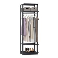 Módulo Closet 1 Cabideiro e 2 Prateleiras Be Mobiliario