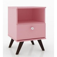 Mesa de Cabeceira Retro 400x580x380mm Movelbento
