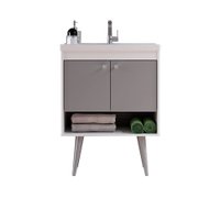 Gabinete Para Banheiro Sigma 62,5cm com Cuba Cerocha