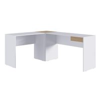 Mesa Em L Home Office Escritório Em Mdp M. Com