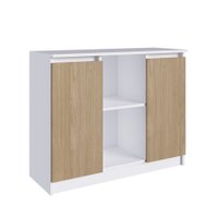 Armário Credencia 2 Portas Linha Home Office Mdp M. Com