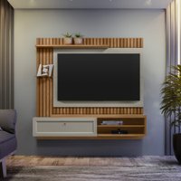 Painel para TV até 55 Polegadas Ripado Tocantins Linea Brasil