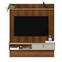 Painel para TV 65 Polegadas Ripado 1 Porta Lumini Linea Brasil