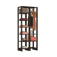 Small Closet Yes Com Cabideiro e 9 Prateleiras Nova Mobile