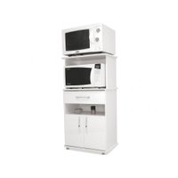 Balcão para Forno e Micro-ondas 660x1260x430mm Movelbento