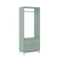 Armário Closet 700x1800x450mm Legno Movelbento