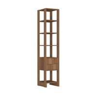 Closet Slim Yes Com 2 Gavetas e 5 Prateleiras Nova Mobile
