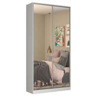 Guarda Roupa Closet Magic 2 Portas Espelhadas Nova Mobile