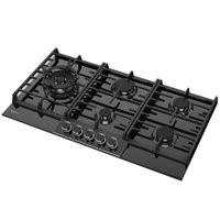Cooktop Montreal 5 Bocas Dupla Chama 90CM Debacco