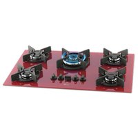 Cooktop a Gás 5 Bocas Fischer Mesa de Vidro Infinity