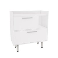 Gabinete para Banheiro 75cm Sem Cuba Estilare Móveis GAB1012