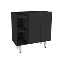 Gabinete para Banheiro 75cm Sem Cuba Estilare Móveis GAB1015